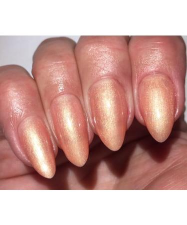 Bluesky Gel Nail Polish Iced Coral Peach Pearl Shimmer 80517 Nail UV LED Soak Off 10ml (Requires Drying under UV/LED Lamp) - Buy Online on GoSupps.com