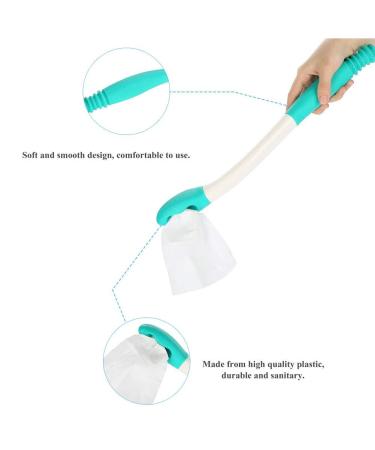 Bottom Bum Wiper - Self-Help Toilet Mobility Aid for Easy Hygiene | Long Grip Comfort for Effortless Self-Wiping - Buy Online on GoSupps.com