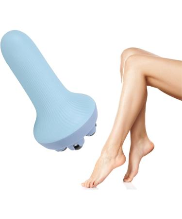 Verdant Touch Roller Ball Body Massager - Portable Magnetic Pearl Massager Tool for Neck & Shoulder - Body Shaping Device in Blue - Ideal for Indoor Use - Buy Online on GoSupps.com
