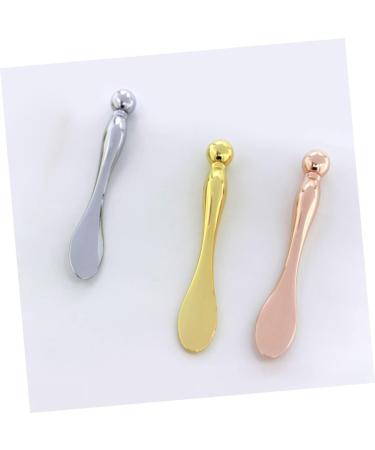 FRCOLOR 3pi ces Masque Pour Yeux Et Spatule De Beaut Outil De Massage Contour Des Yeux Accessoire Cosm tique Pratique Pour Ladies Et Filles mediumx3pcs Argentx3pcs - Buy Online on GoSupps.com