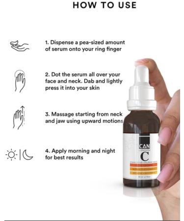ican london Vitamin C Serum for Face Anti Aging Serum with Hyaluronic Acid Anti-Aging & Brightening Serum for Dark Spots Wrinkles Glow & Radiance 30 ml - Buy Online on GoSupps.com
