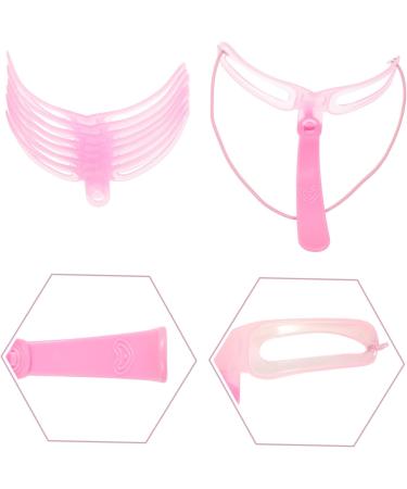 POPETPOP 3 Sets Eyebrow Aid Specialty Tools Eye Brown Shaper Replaceable Eyebrow Template Modify Miss Suite - Buy Online on GoSupps.com