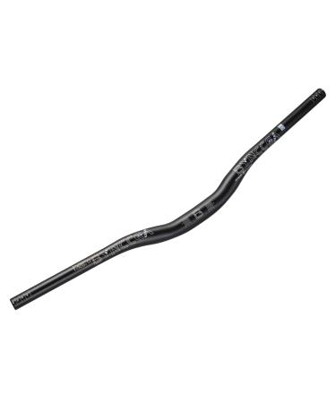 Bynccea 31.8mm Mountain Bike Handlebar 720mm 780mm 800mm MTB Handlebars Extra Long Bars Riser 30mm-Black 720mm