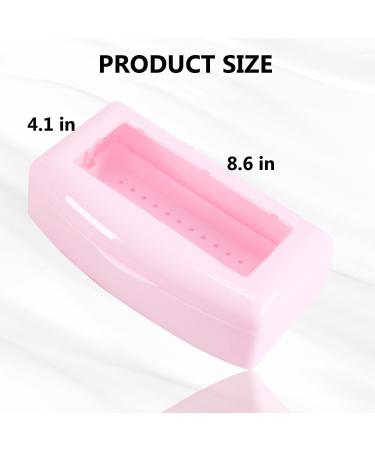 Buy Plastic Sterilizing Tray for Nail Art | Sterilization Box & Tool Sterilizer - Pink | International Shipping Available - Buy Online on GoSupps.com