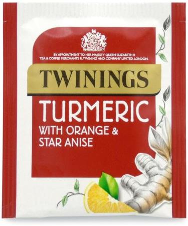 Turmeric with Orange & Star Anise Twining Envelopes Individually Wrapped x 80 - Buy Online on GoSupps.com