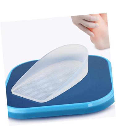 FOMIYES Heel Support Insoles - Plantar Heel Cushion Pads & Heel Cup Inserts for Pain Relief - Thicken White - 2 Pairs - Buy Online on GoSupps.com