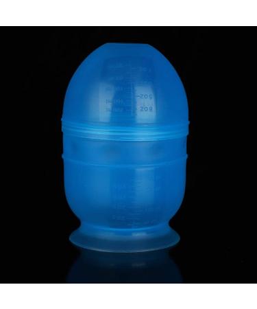 Air Styling Tool - Food Grade Plastic Hair Dyeing Shaker Cup & Bowl for Professionals | Salon & Barber Use - Blue - Buy Online on GoSupps.com