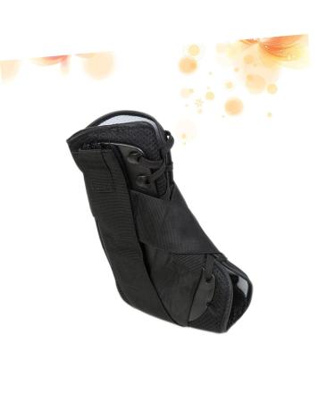 1pc Swelling Brace - Plantar & Achilles Tendon Support | Ankle Brace & Strap for Sports - Size M Black - Buy Online on GoSupps.com
