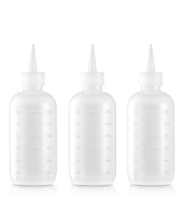 Bar5F 6 oz Hair Color Applicator Bottles, Pack of 3 - Buy Online on GoSupps.com