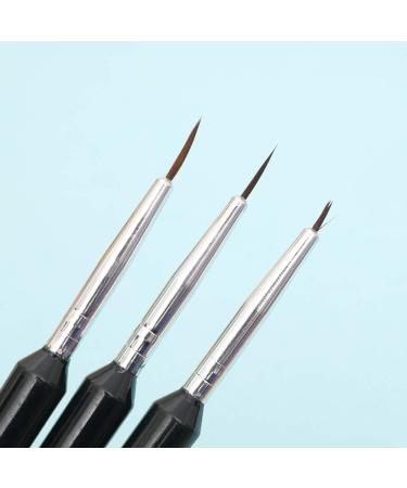 8-Piece Nail Art Pen & Brush Set - Fine Detail Tools for French Design Acrylic Watercolor & UV Gel Painting - Buy Online on GoSupps.com