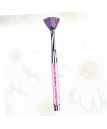 Ipetboom 1pc Painting Nail Art Nail Brush Pen Nail Art Tips Builder Brush Uv Gel Nail Brush Nail Drawing Pen Nail Art Liner Brush Extension Gel Brush Fan Nail Brush Paint Pen Manicure medium Pink - Buy Online on GoSupps.com