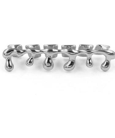 Casiler Fit Light Yellow Gold Dripping Hip Hop Teeth Grills - Bling Mouth Cap for Ultimate Style - Buy Online on GoSupps.com