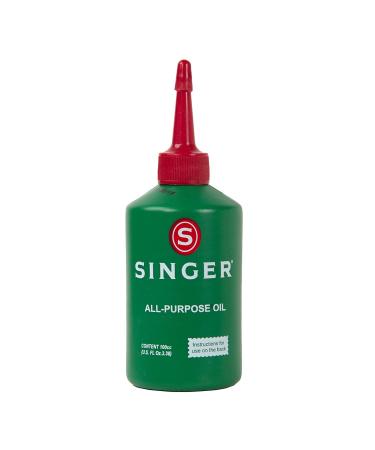 Singer All Purpose Sewing Machine Oil - 3.38 oz | Lubricant for Smooth Operation - Buy Online on GoSupps.com