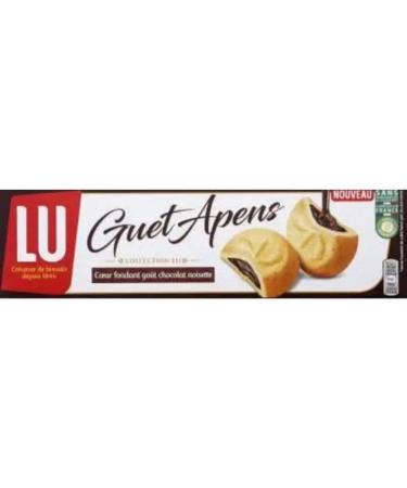 Lu Biscuits Guet Apens Fondant Heart Chocolate Hazelnut Flavor - 105g Pack