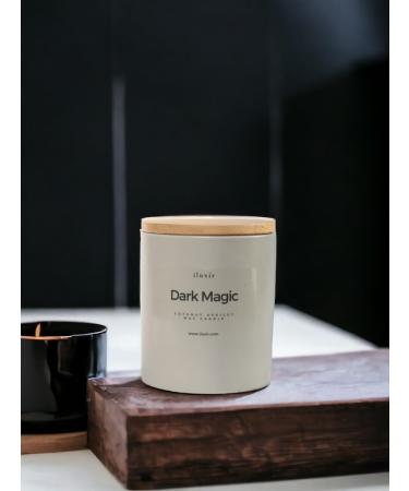 Dark Magic Candle - Luxury Non-Toxic Coconut-Apricot Wax Candle | 60+ Hours Burn | Musky Cologne Scent | Perfect Gift for Men & Women - Buy Online on GoSupps.com