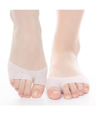 Gel Metatarsal Pad for Bunions - Pain Relief & Toe Alignment - Correct Crooked Toes & Overlap - Hallux Valgus Support - Buy Online on GoSupps.com