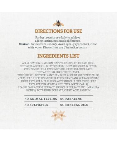 Wild Bee Moisturising Hand Cream 75 ml - Buy Online on GoSupps.com