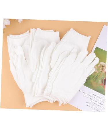 Mikinona 12 Pairs Protective Gloves Jewelry Touch Gloves Parade Gloves Inspection Gloves Marching Gloves Protecting Working Gloves Gardening Gloves Work Gloves Industrial Gloves White - Buy Online on GoSupps.com