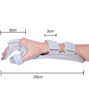 Finger Rehabilitation Brace Finger Orthotics Stroke Hand Splint Training Support Separator Hand Orthotics Carpal Tunnel Relieves Wrist Pain Sprains Tendonitis and RSI Left - Buy Online on GoSupps.com