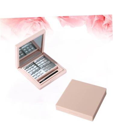 HAPINARY 2pcs Empty Eye Shadow Pallet Makeup Pallette Makeup Highlighter Empty Eyeshadow Dish - Buy Online on GoSupps.com
