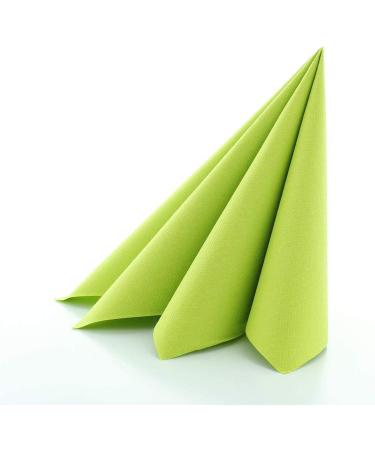 Sovie Linclass Airlaid Kiwi Napkins - 50 High-Quality Disposable 40x40 cm - Tearproof & Absorbent - Perfect for Weddings & Parties - Buy Online on GoSupps.com