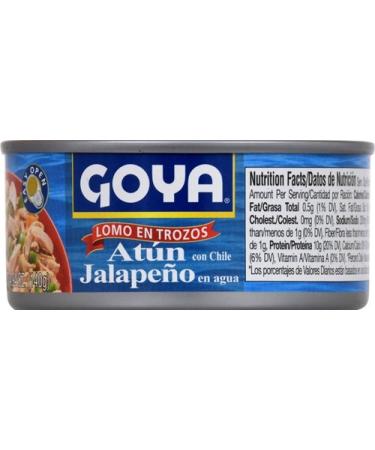 Goya Foods Chunk Light Tuna with Jalape o - Wild Caught - 4.94 oz (Pack of 24) - Buy Online on GoSupps.com