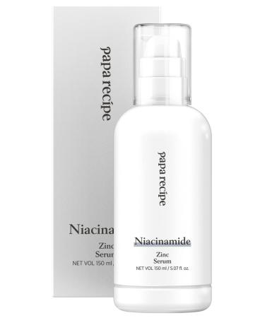 Papa Recipe Niacinamide Zinc serum with Vitamin B3   Improves Skin Pigmentation  Blemish & Acne  5.07 Fl. Oz