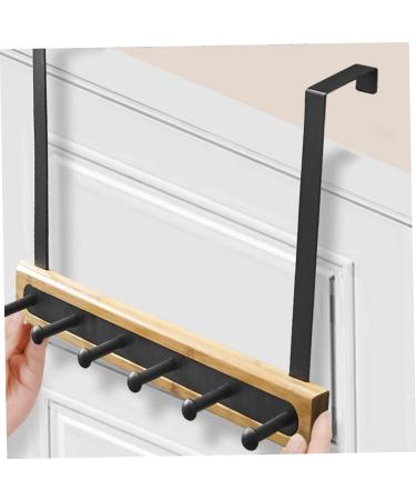 Hemoton 1pc Nail Door Black The Back Hanger Over Hanging Household Hook Rack Creative Multifunctional - Buy Online on GoSupps.com