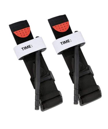 Tourniquets 2 Pack Emergency Outdoor Tourniquet First Aid Tactical Life Saving Hemorrhage Control Single-handed Operation of Hemostatic Bandage