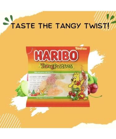30 x Haribo Tangfastics Treat Size Mini Bags 16g Kids Childrens Goody Party Bags 30 Multi Packs - Buy Online on GoSupps.com