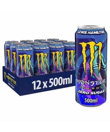 Monster Lewis Hamilton Zero/No Sugar 24 x 500ml