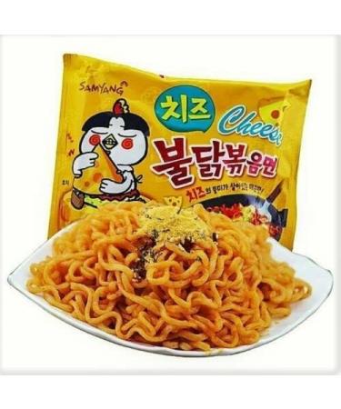 Samyang Korean Assorted Top Spicy Ramen Instant Noodles Challenge (Pack of 40) at least 7 Different Flavour by CNMART - Buy Online on GoSupps.com
