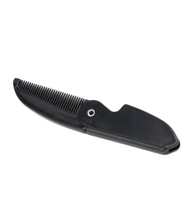 Folding Beard Comb - Portable Mustache & Beard Styling Comb for Travel | Perfect Gift for Dad Boyfriend Husband - Buy Online on GoSupps.com
