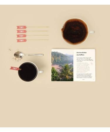 Try Coffee Gift Set - Whole Beans from The Lions Den | Top 5 Global Coffees & 60-Page Booklet | Perfect Gift for Coffee Lovers - Buy Online on GoSupps.com