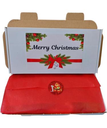 Christmas Sweets Gift Box | Christmas Treats | Christmas Pick & Mix Box | Xmas Sweets Retro Candy Selection - 225g - Buy Online on GoSupps.com