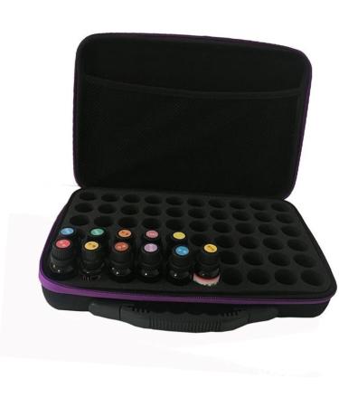 CliSpeed 2-in-1 Essential Dashmaker Organizer & Storage Box for Essential Oils Stylish Violet Carrier Bag - Buy Online on GoSupps.com