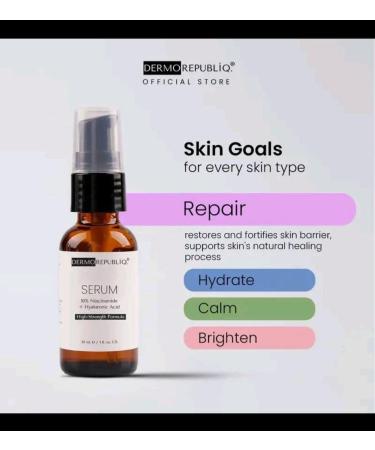 DERMO REPUBL Q Serum 10% Niacinamide + HA - Buy Online on GoSupps.com