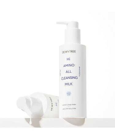 Dewytree Hi Amino Cleansing Milk Lotion 200ml - Gentle Moisturizing Facial Cleanser for Irritated Skin - Buy Online on GoSupps.com
