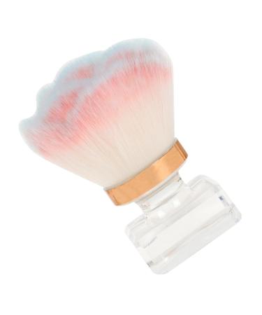 FRCOLOR Nail Dust Brush Rose-shaped Brush Single-branch Loose Powder Blush Brush (rose-gradient Powder Foundation Makeup Abs Travel Makeup Manicure