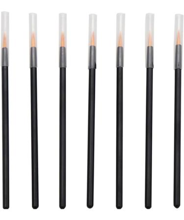 Baluue 100pcs Cosmetics Brush Lip Liner Marker Small Eyeliner Brush Fine Eyeliner Brush Orange - Buy Online on GoSupps.com