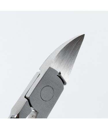 WeddHuis Professional Cuticle Nippers Cuticle Scissors Stainless Steel Cuticle Scissors Sharp Cut Fine for Removing Excess Cracked Skin on Fingers and Toes French Handle - Buy Online on GoSupps.com