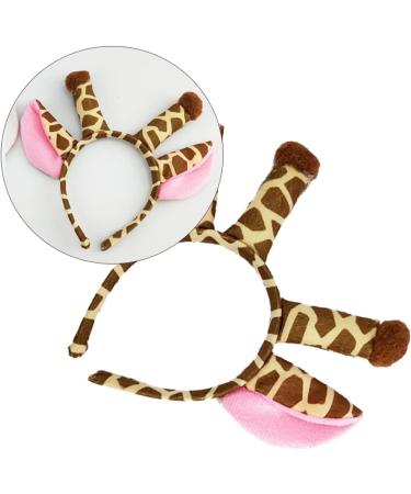 Christmas Elk Headband Cute Giraffe Headband for Kindergarten Activities Christmas Costume Decoration Khaki 1 Pc Hair Accessories - Buy Online on GoSupps.com