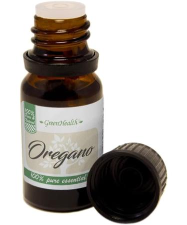 Oregano Essential Oil 1/3 fl oz (10 ml) Glass Bottle 100% Pure Essential Oil GreenHealth - Buy Online on GoSupps.com