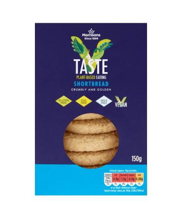 Morrisons Free from Vegan Scottish Shortbread 150G