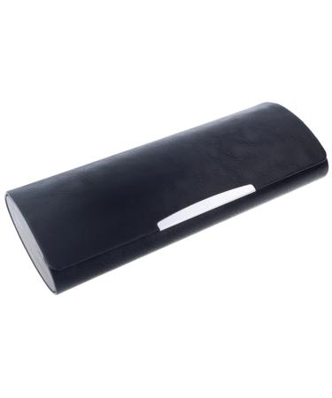 Paule & Knopf Elegant glasses case EMMA in high-quality leather look with magnetic closure in 3 different colors Black