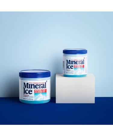 Mineral Ice Pain Relieving Gel - 8 oz Pack of 4 - Buy Online on GoSupps.com