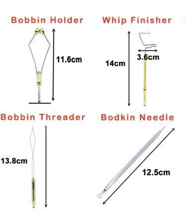 6PCS Fly Tying Tools Combo Set - Complete Fly Tying Kit & Materials - Buy Online on GoSupps.com