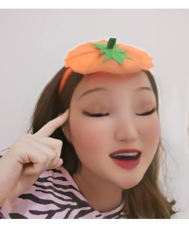 Ladies Pumpkin Headband Halloween Hay Dress Accessories.Halloween Hair Accessory Creative Shape Headwear. - Buy Online on GoSupps.com