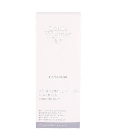 Louis Widmer WidmerRemederm Body Milk 5% Urea unscented 200 ml 200 ml (1 pack)
