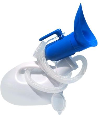 Portable Urinals 2000ml Men Women Urine Bottle Car Leak Proof Potty Portable Travel with Lid Handle Reusable Long Hose Camping Toilet for Men Women (Color : White B) - Buy Online on GoSupps.com